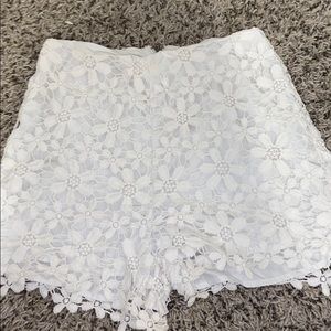 Hollister flower shorts